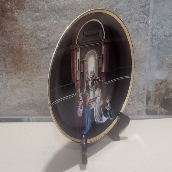 Enesco Precious Moments Esthers Gift To Her People Decorative Plate Hamilton Col - Picture 11 of 12
